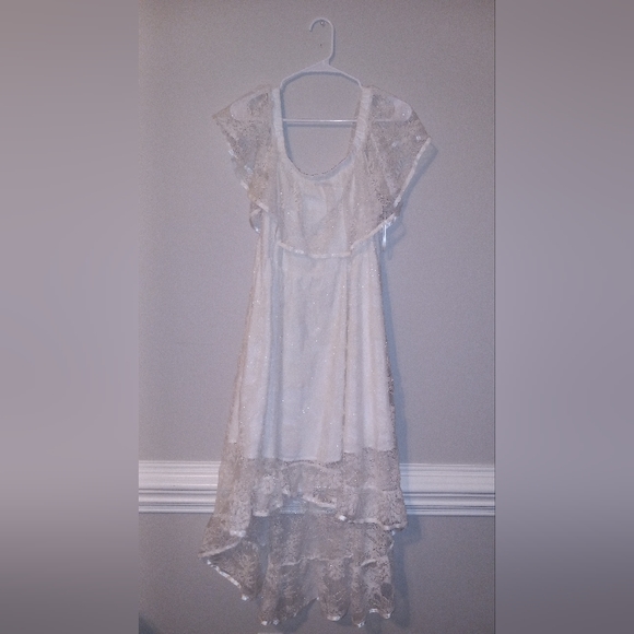 White Lace Dress size 1xl - Picture 1 of 5